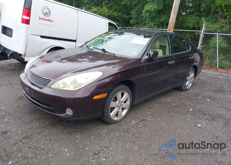 2006 Lexus Es 330 z USA, uszkodzony, nr VIN JTHBA30G365160405